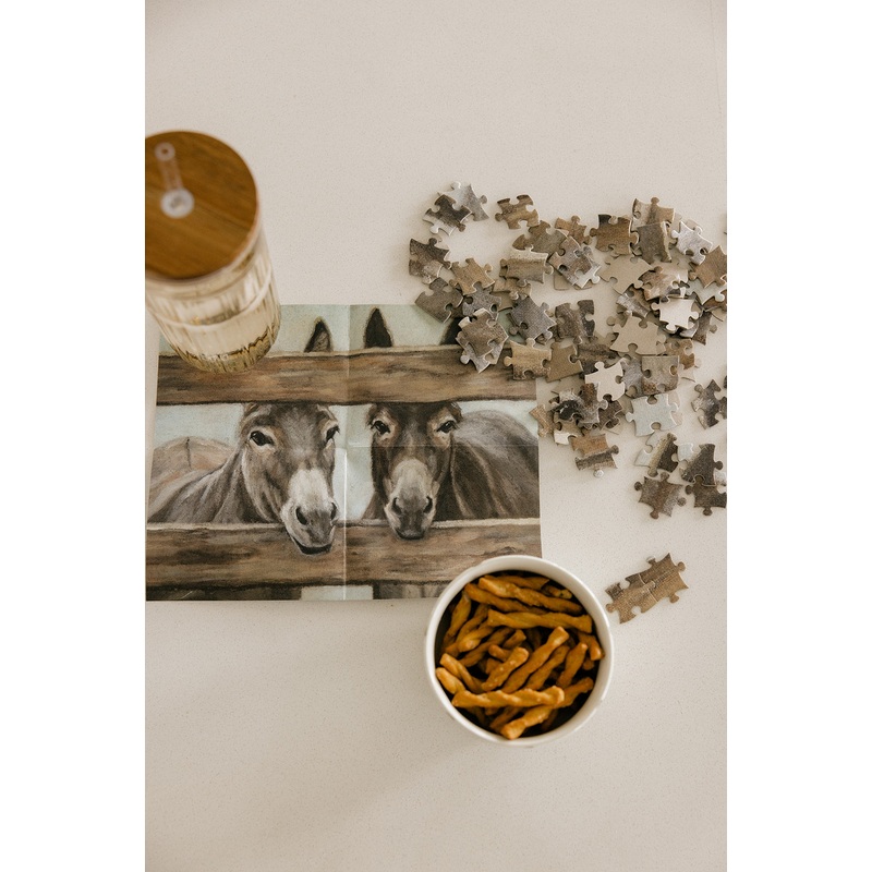 Donkeys Farm Friends 500 Piece Puzzle