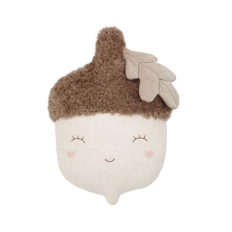 Nutty Acorn Accent Decor Plush Pillow