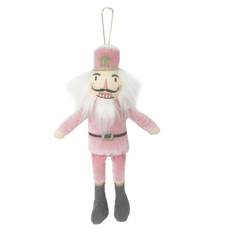 PINK NUTCRACKER ORNAMENT