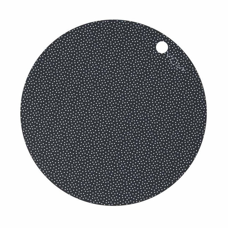 Placemat Dot – 2 Pcs/Pack – Dark Grey