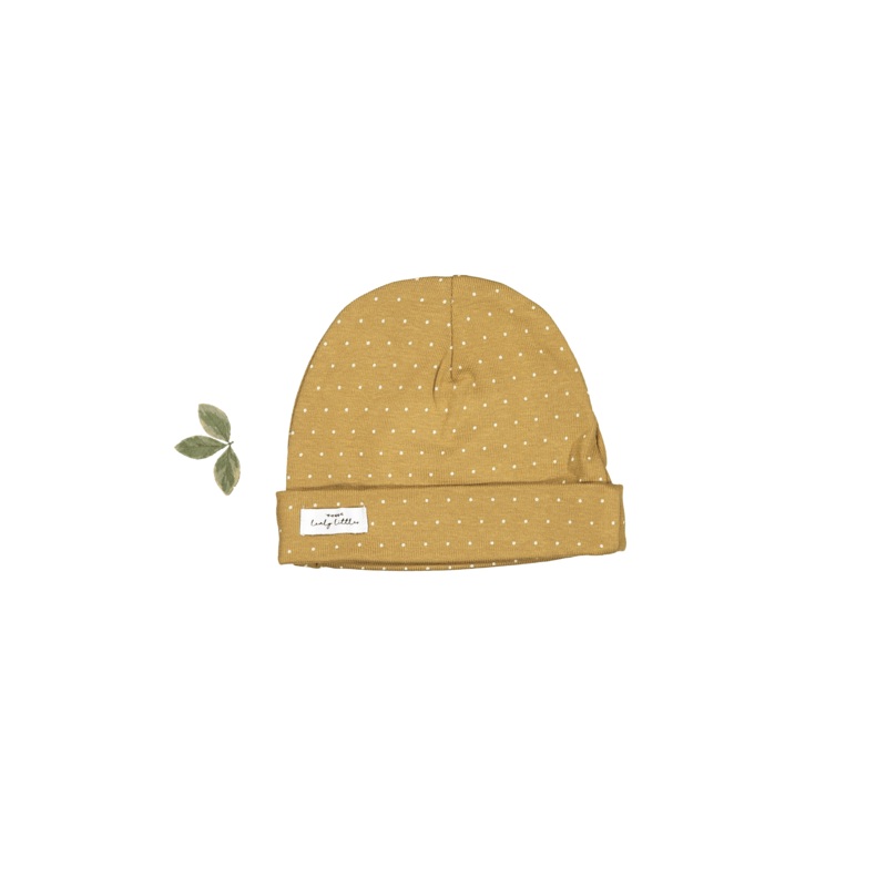 The Printed Hat – Golden Dot|0-3m|3-6m|6-12m