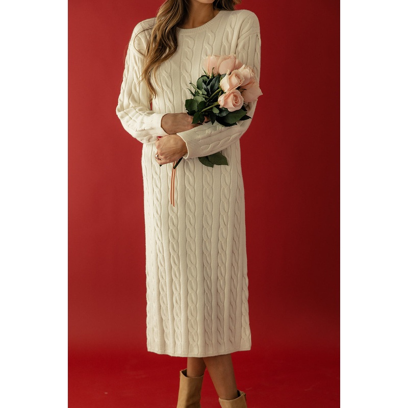 The Way Life Goes Sweater Dress