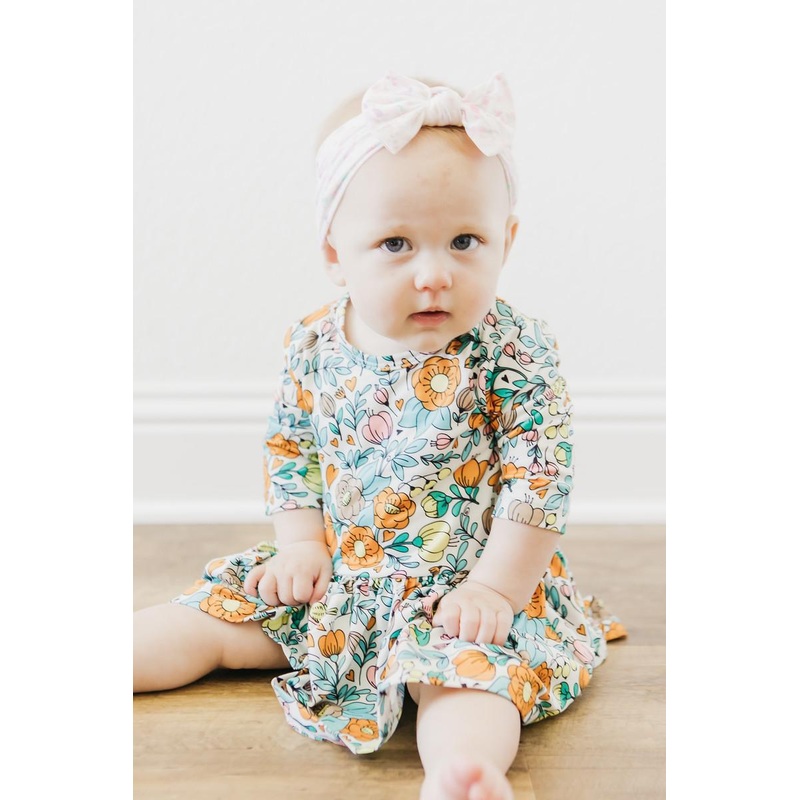 Vintage Vibes Twirl Bodysuit|0-3M|3-6M|6-12M|12-18M|18-24M