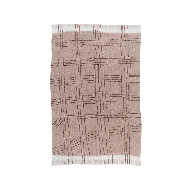 WOOLABLE RUG SHUKA DUSTY PINK|200 x 300 cm|170 x 240 cm|Dusty pink