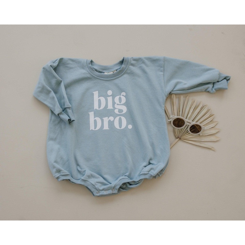 Big Bro Sweatshirt Romper – more colors