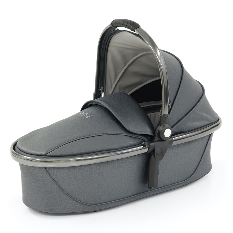 egg2 Carry Cot in Jurassic Grey