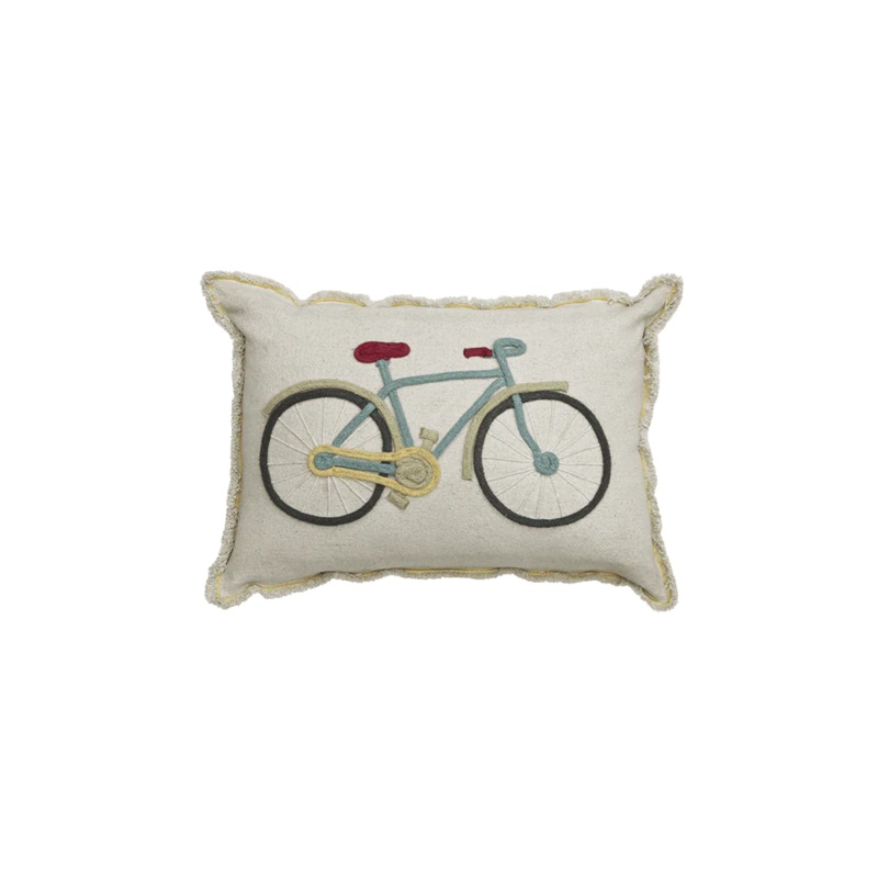 FLOOR CUSHION BIKE|35 x 55 cm|Vintage
