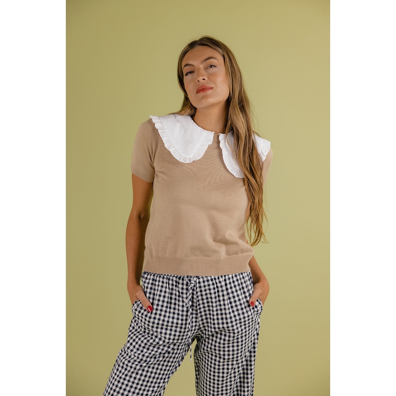 For Life Collar Sweater Top|Sienna|S|M|L
