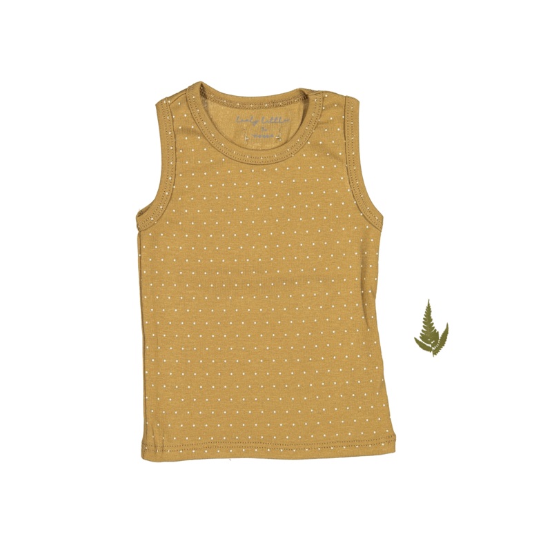 The Printed Tank – Golden Dot|3m|6m|12m|18m|24m|36m|4y