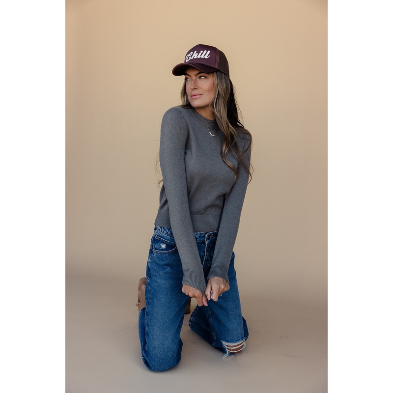 We Were Something Sweater|DarkOliveGreen|S/M|M/L