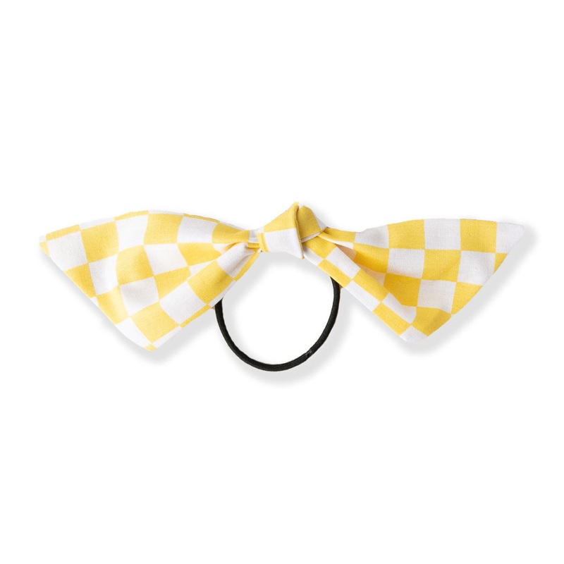 Yellow Sk8er | Modern Knot|Beige Elastic|Black Elastic