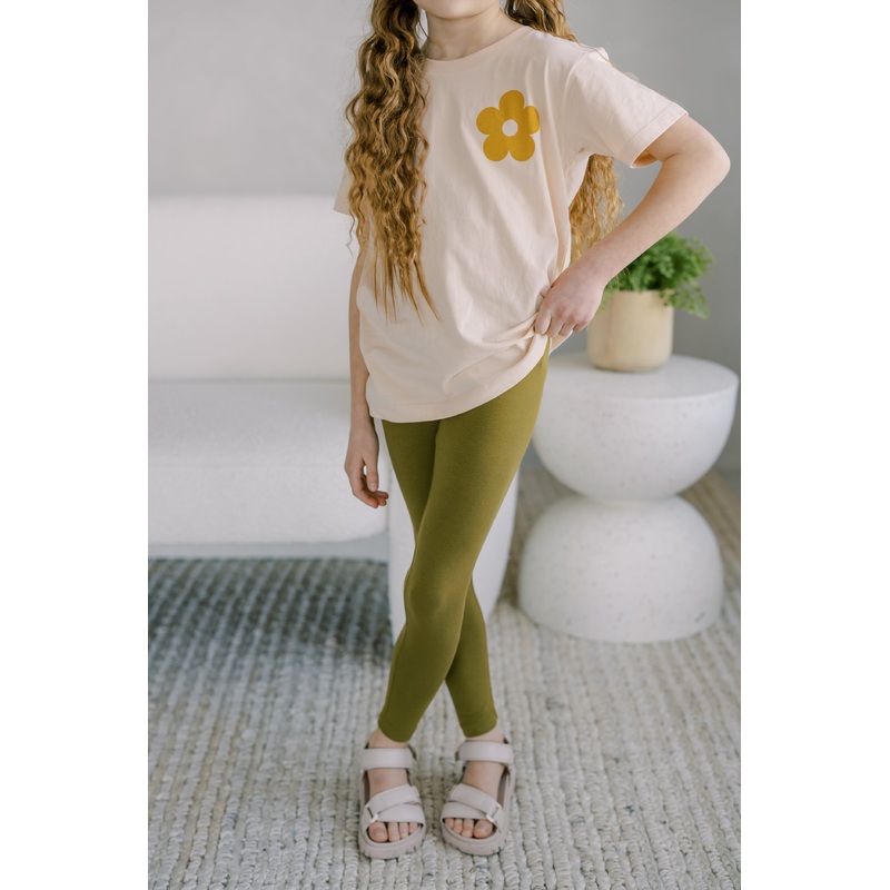 Baby Fir Green Leggings|3mo|6mo|12mo|18mo