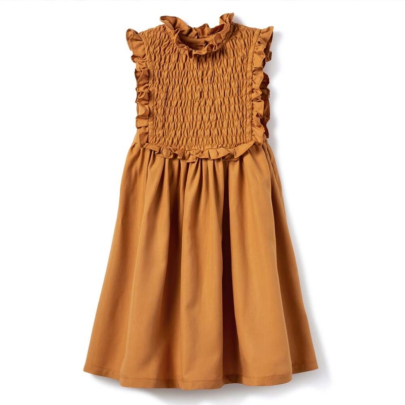 Mariola Dress – Rust|1yr|2yr|3yr|4yr|6yr