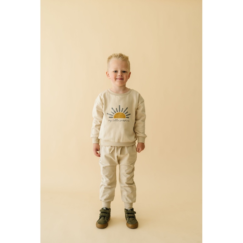 Organic Fleece Jogger Pants – Oat