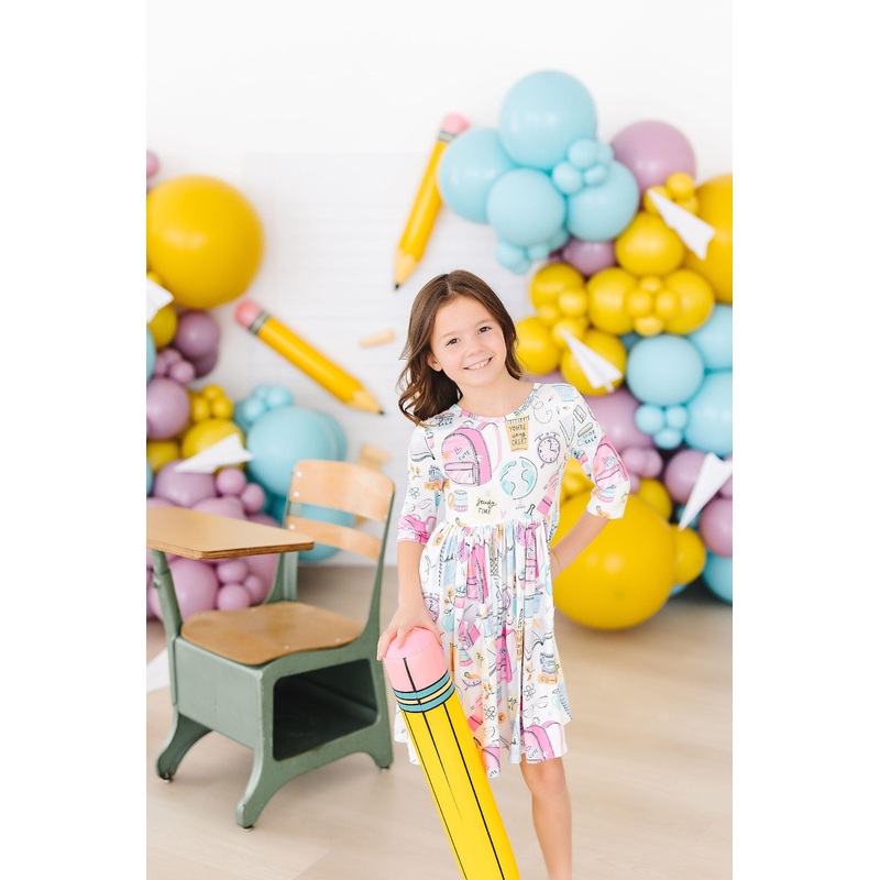 School is Cool Pocket Twirl Dress