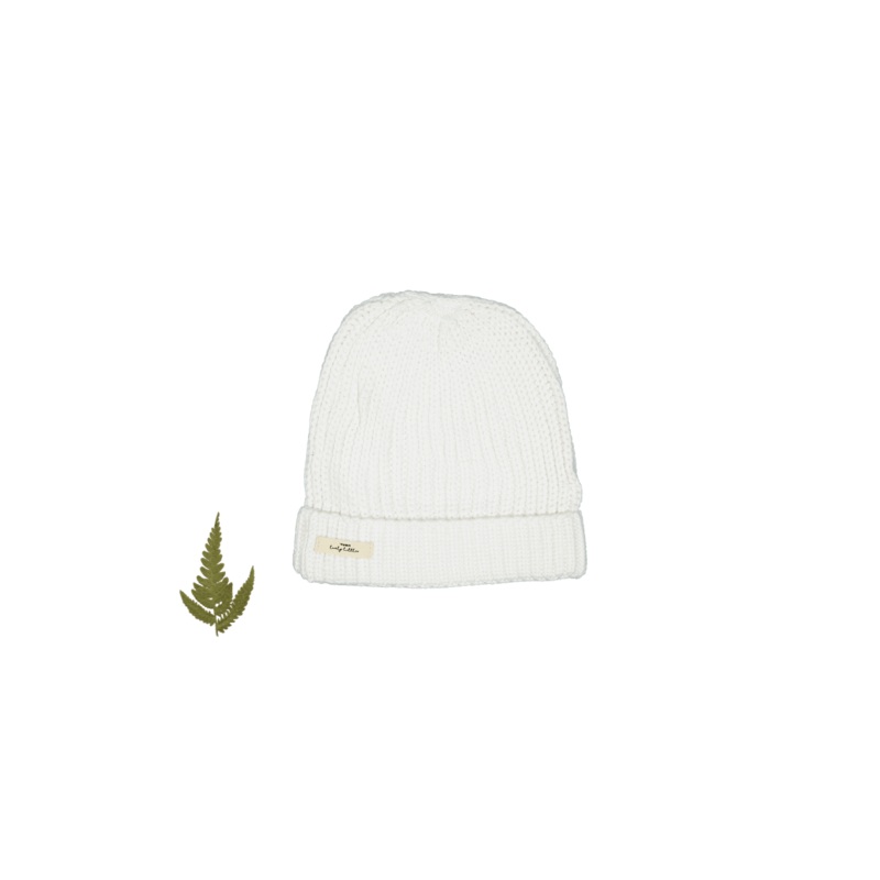 The Chunky Knit Hat – White|0-12m|5-Jan