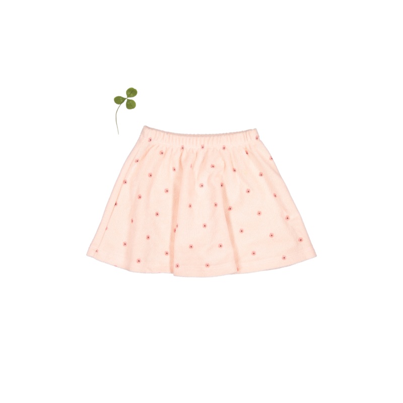 The Terry Skirt – Rose Flower|24m|36m|4y|6y|8y