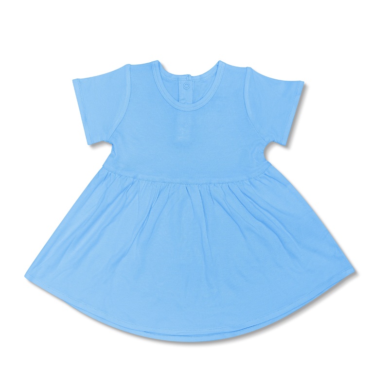 Bamboo Blend Dress – Baby Blue