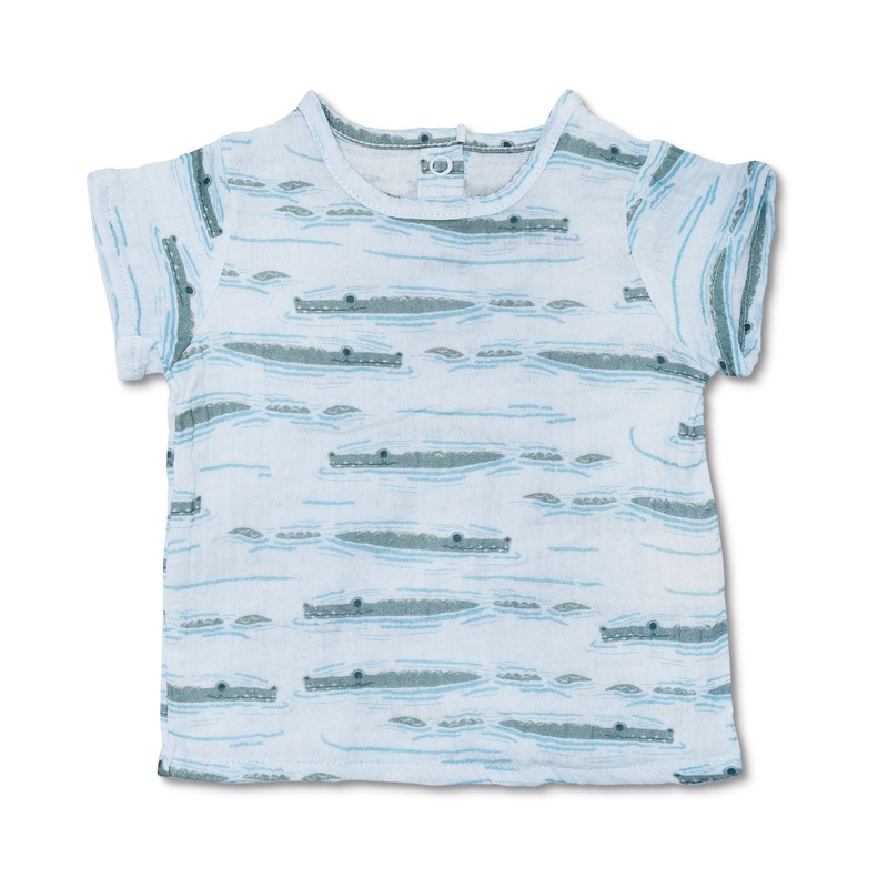 Muslin Short Sleeve Shirt – Alligator Isle