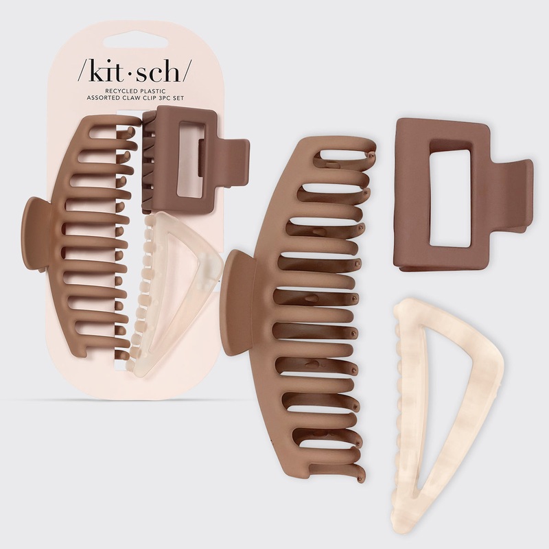 Neutral Assorted Claw Clip 3pc – Oversized Claw Clip