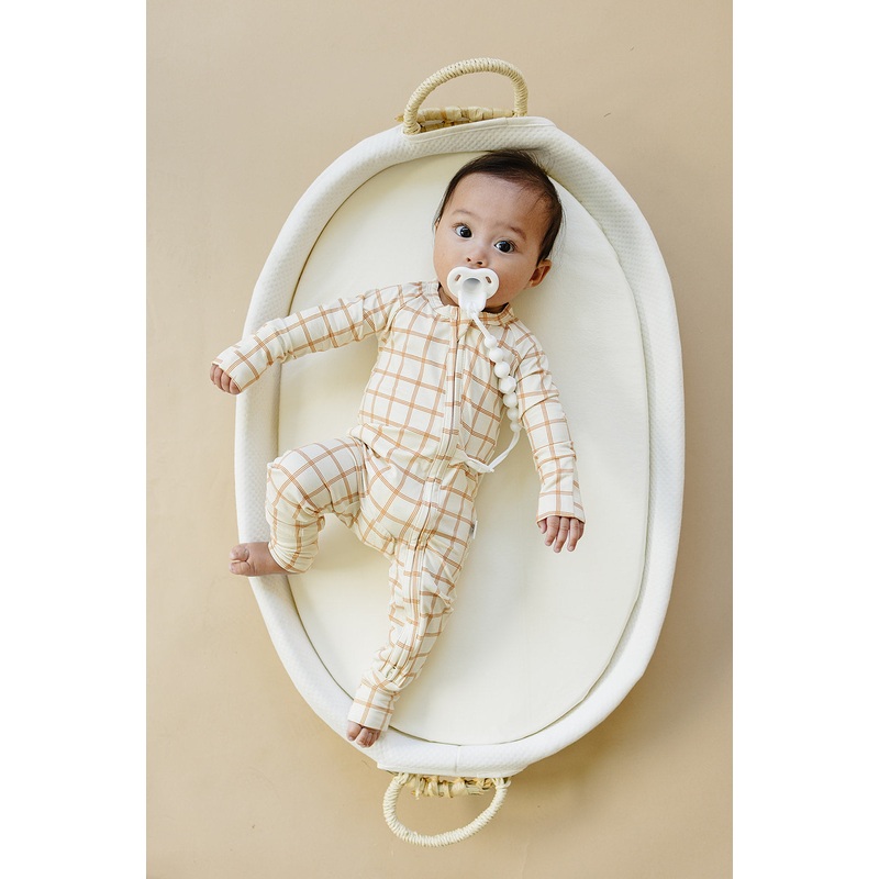 Pumpkin Plaid Zippy Romper|Newborn|0-3 months|3-6 months|6-9 months|9-12 months|12-18 months|18-24 months|3T