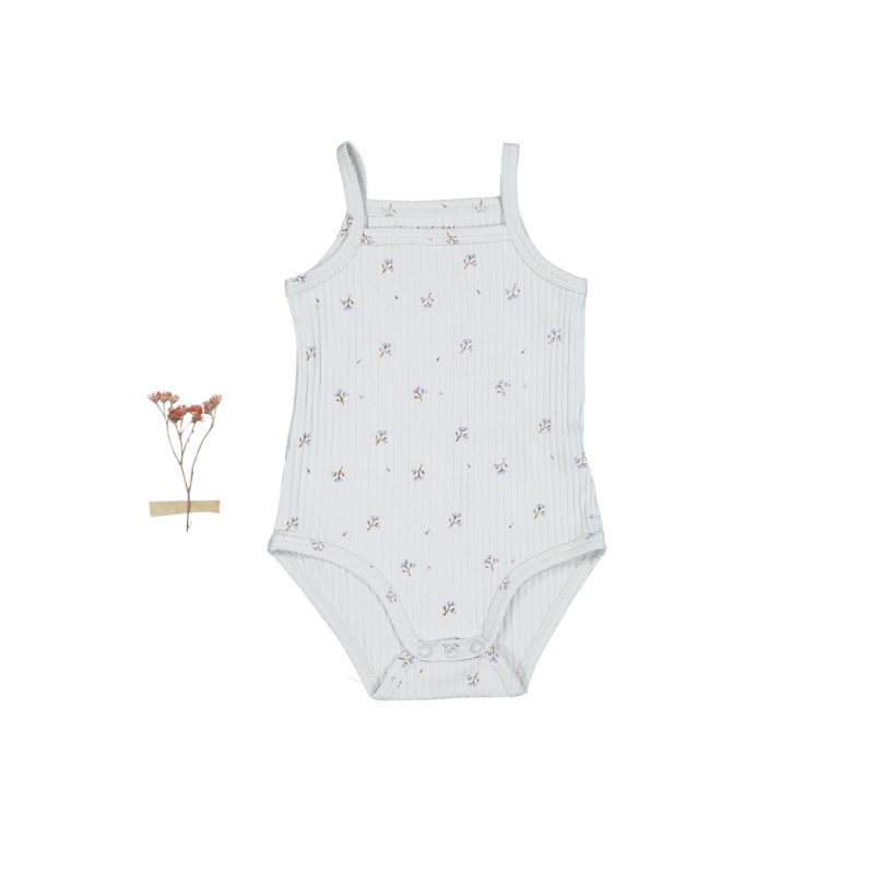 The Printed Tank Onesie – Sky Blossom