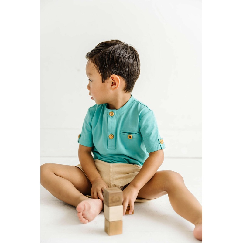 Alex Tee in Waterfall|12/18m|18/24m|2T|3T|4|5|6|7|8