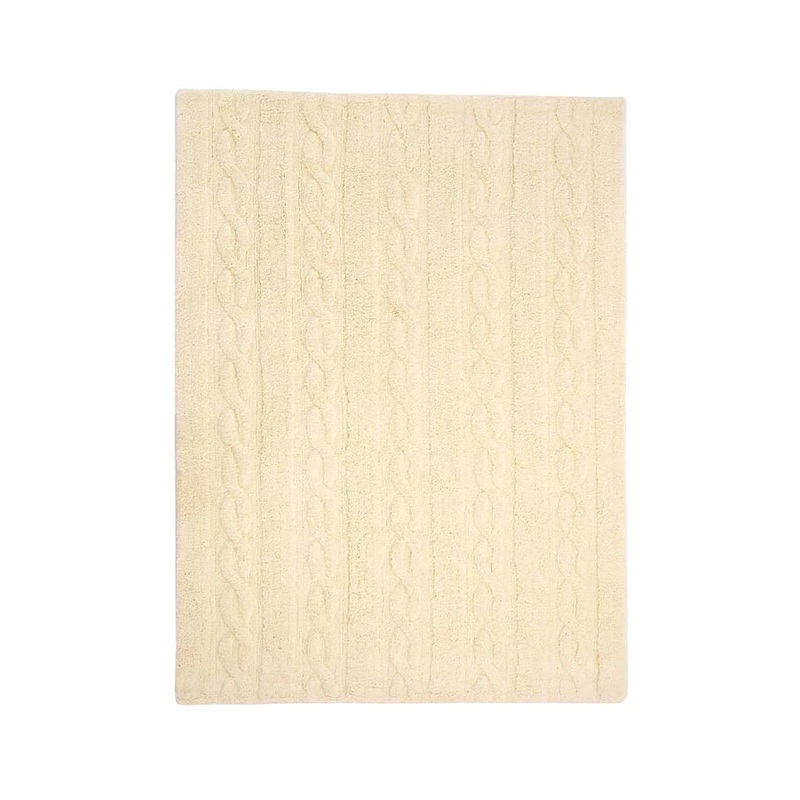 BRAIDS VANILLA|120 x 160 cm|VANILLA