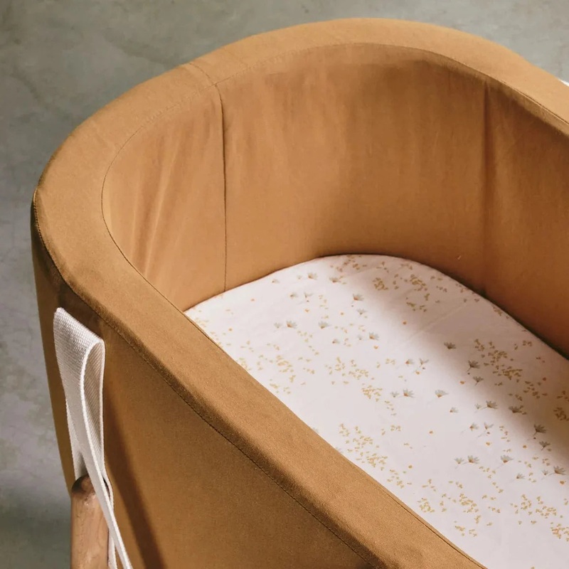 Fitted Sheet for Kuko Moses Basket and kumi Crib