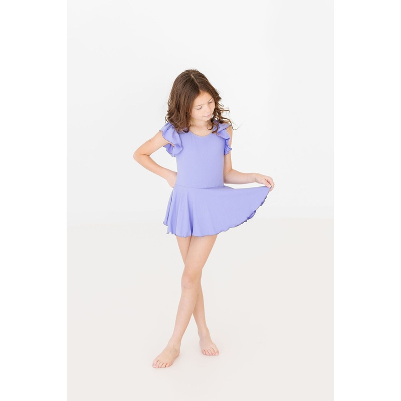 Periwinkle S/S Twirl Leotard|6-12M|12-24M|2T|3T|4T|5/6|7/8
