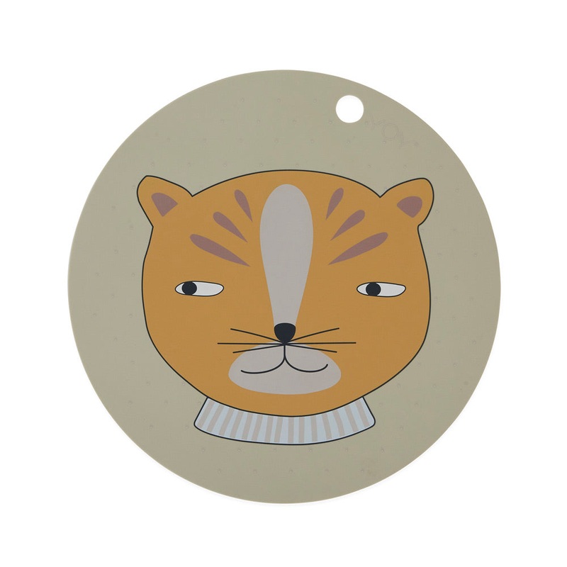 Placemat Leopard – Clay