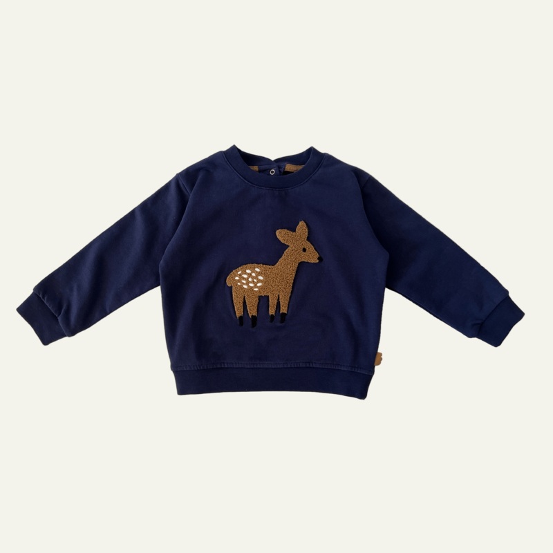 Recycled Cotton Fawn Sweatshirt
