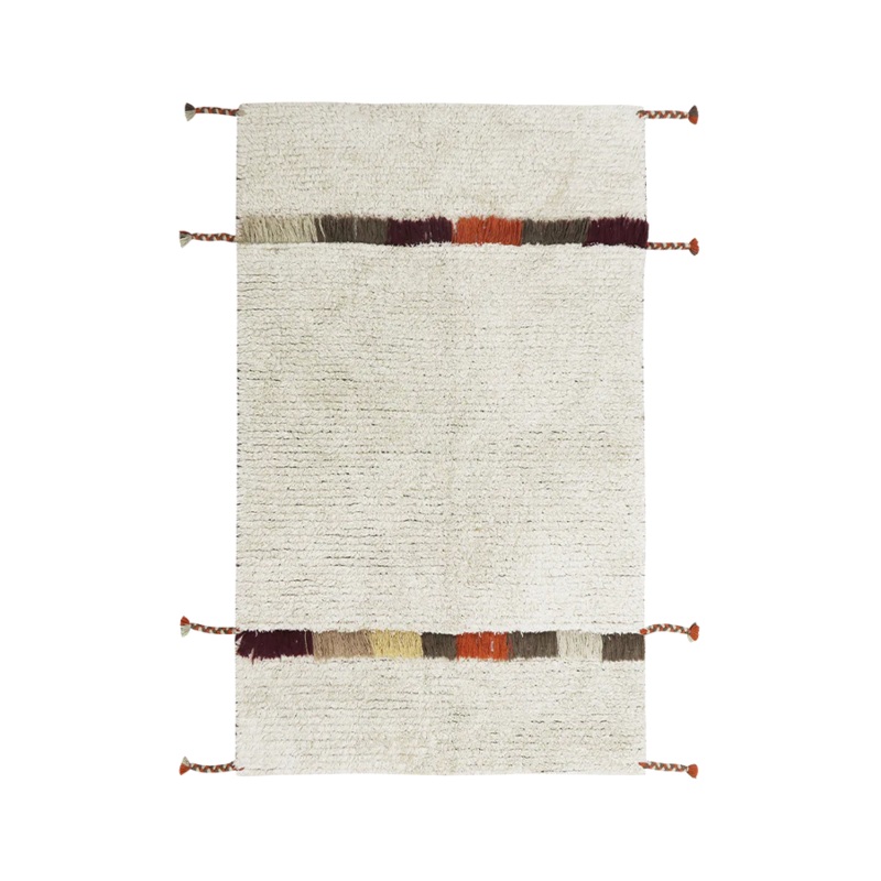 REVERSIBLE WASHABLE RUG ZABOL|80 x 120 cm|Brown