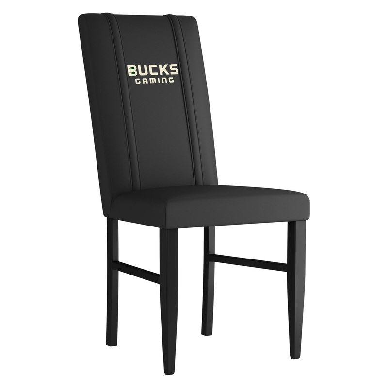 Side Chair 2000 with Bucks Gaming Secondary Logo Set of 2 [Can Only Be Shipped to Wisconsin]
