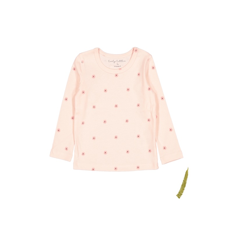 The Printed Long Sleeve Tee – Rose Flower