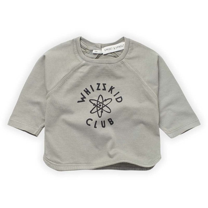 Whizzkid Club Raglan T-Shirt – Storm Grey – FINAL SALE