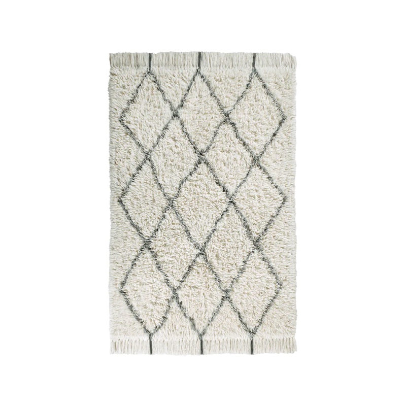 WOOLABLE RUG BERBER SOUL|200 x 300 cm|140 x 200 cm|80 x 140 cm|Natural|Charcoal