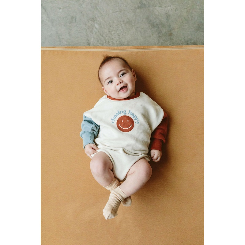 BUBBLE ROMPER | CHASING HAPPY|0-3M|3-6M|6-12M|12-18M|18-24M|2-3T