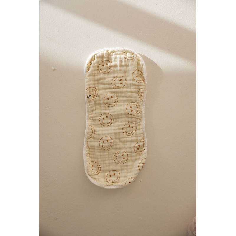 Burp Cloth | Ivory Smile