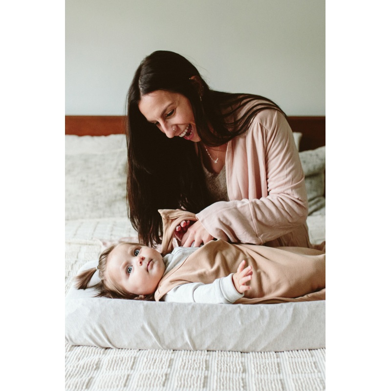 CHANGING PAD COVER | STORM GRAY