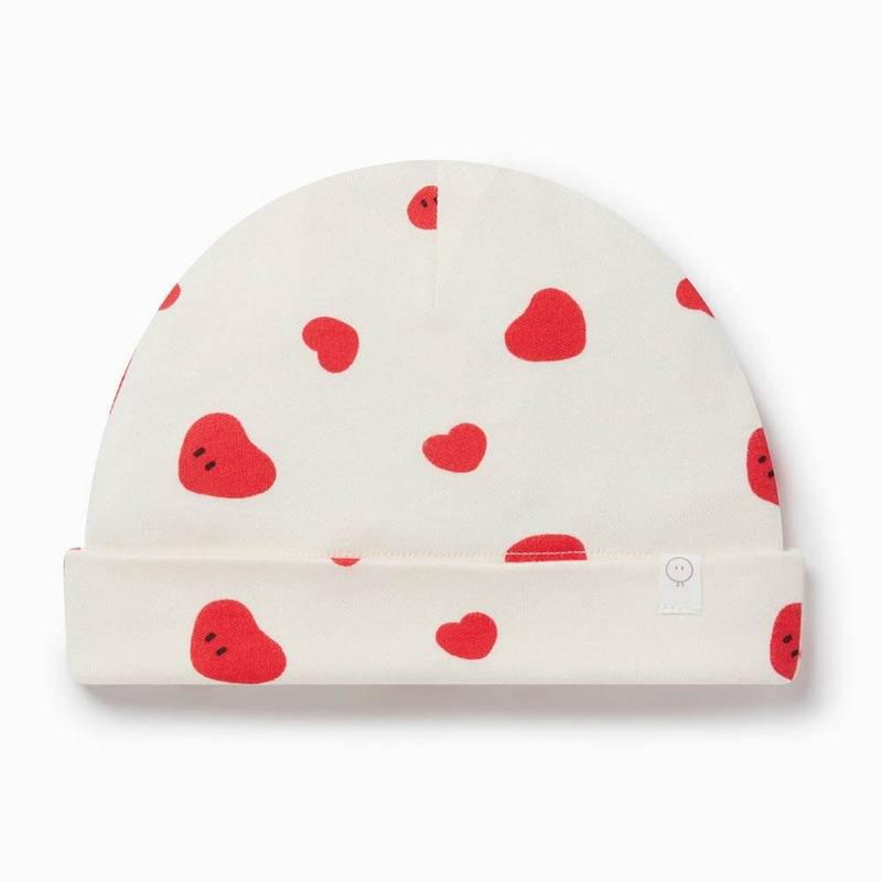 Hearts Hat|6-12m|3-6m