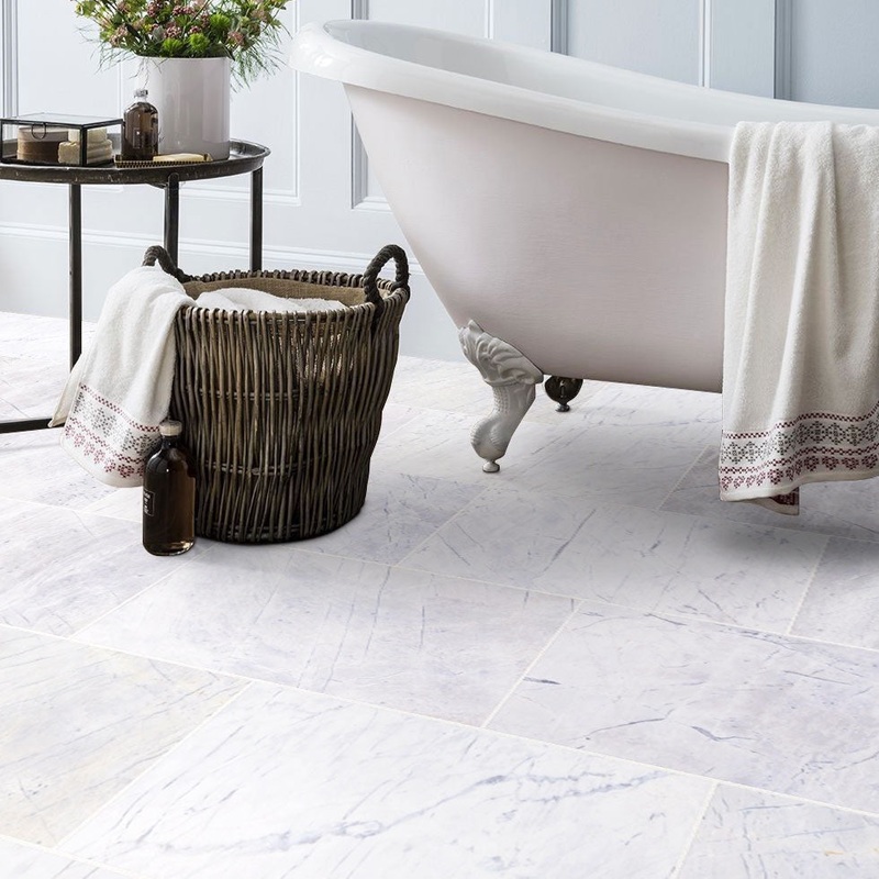Palia White Dolomite Marble Tiles Polished Floor and Wall Tile – Belair Collection