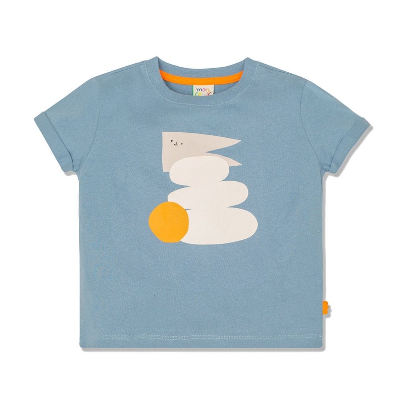 Shapes 2 Kid T-Shirt – Mirage /orange
