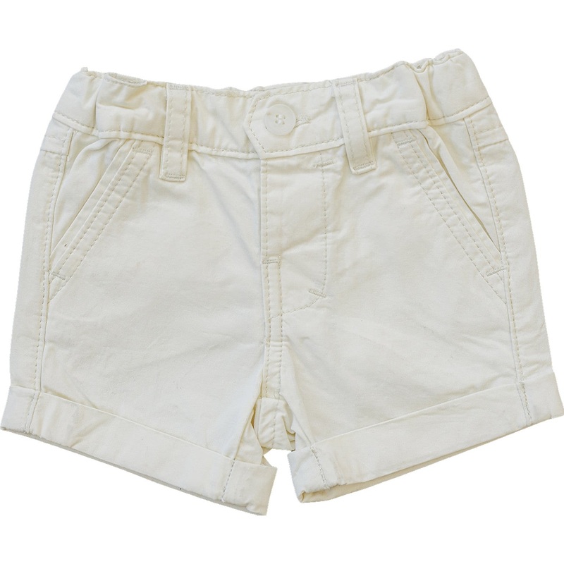 Cream Chino Shorts|0-3|3-6|6-12|12-18|2T|3T|4T|5T|6Y