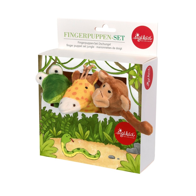 Finger Puppet Set: Jungle