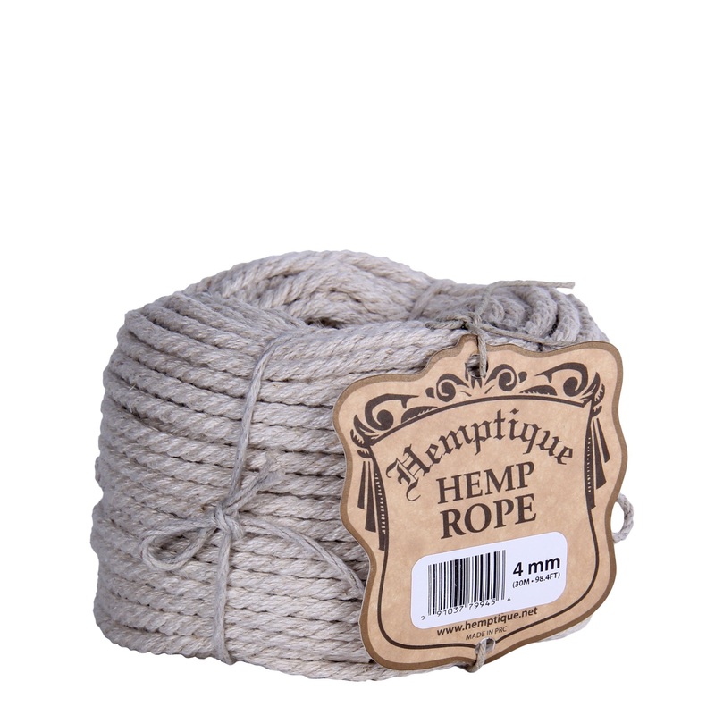 Hemp Macram Rope Coils|4mm, 30 meters long|6mm/ 25 meters long|8mm/ 20 meters long|Natural|Black
