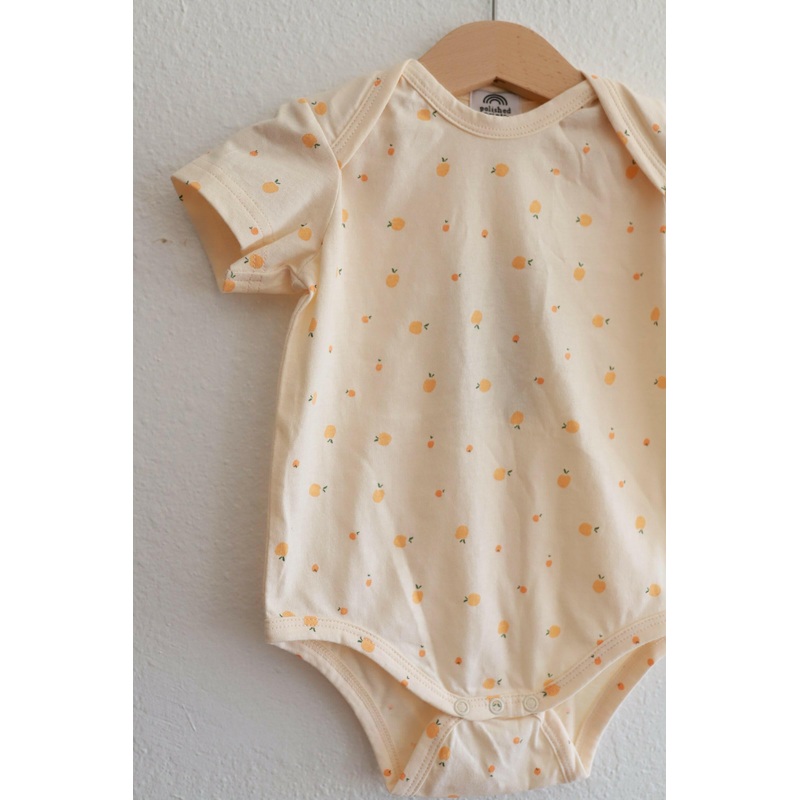 Peachy Keen Organic Cotton Baby Bodysuit