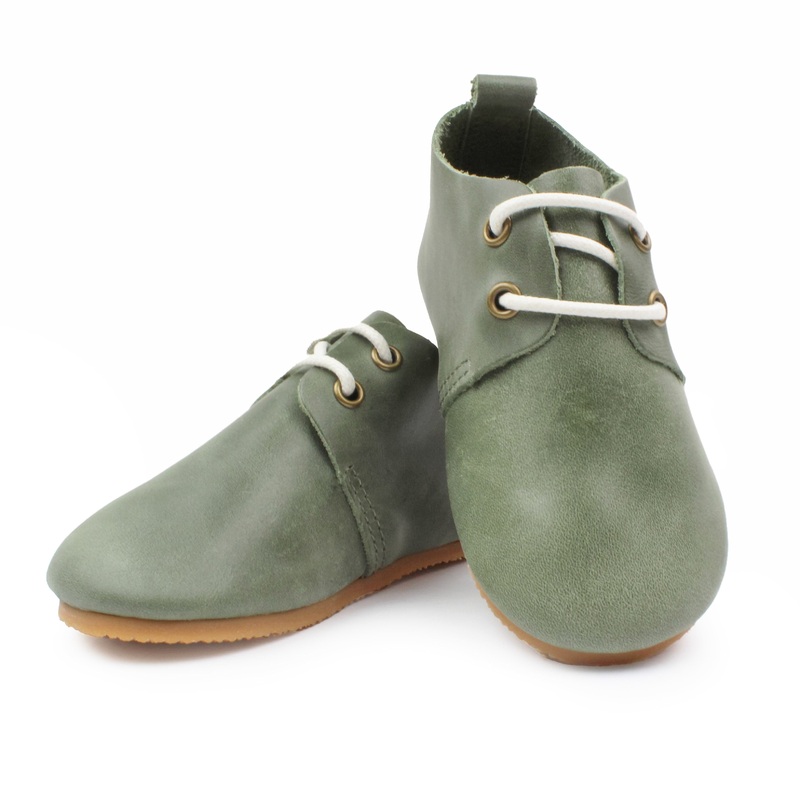 Sage – Low Top Oxfords – Hard Sole
