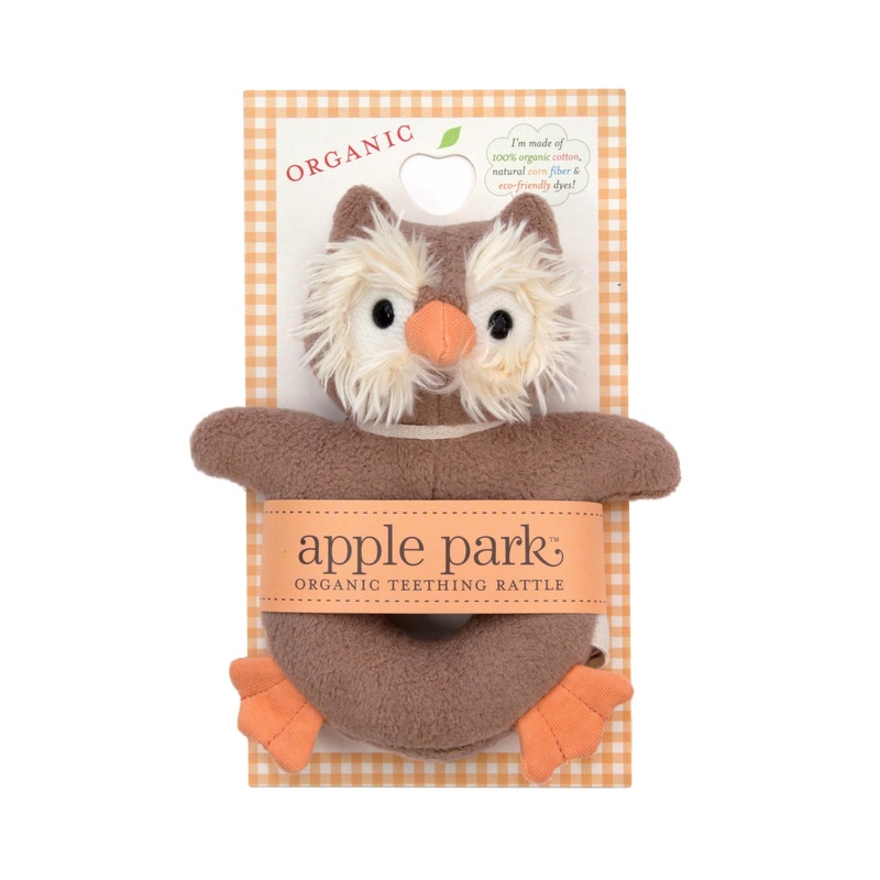 Soft Teething Rattle – Owl