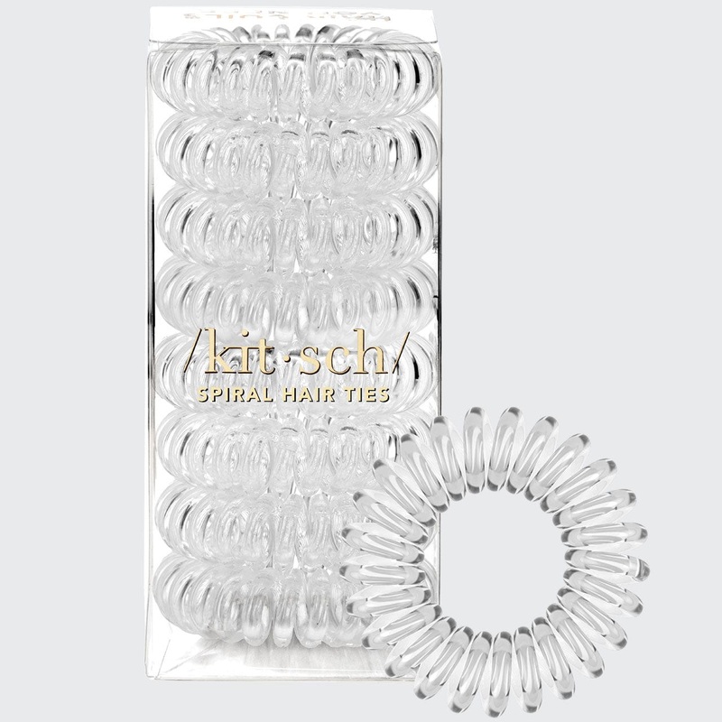 Spiral Hair Ties 8 Pc – Clear